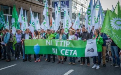 Ecolo maintient la pression sur le Gouvernement wallon pour qu’il rejette le CETA