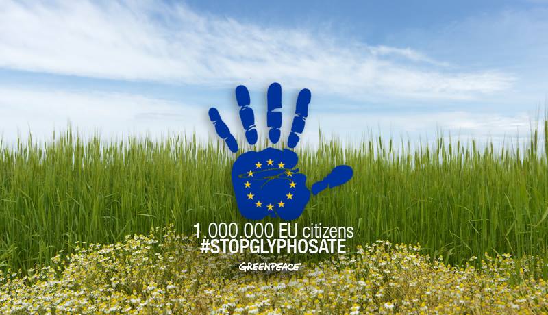 Greenpeace lance une pétition européenne contre le glyphosate
