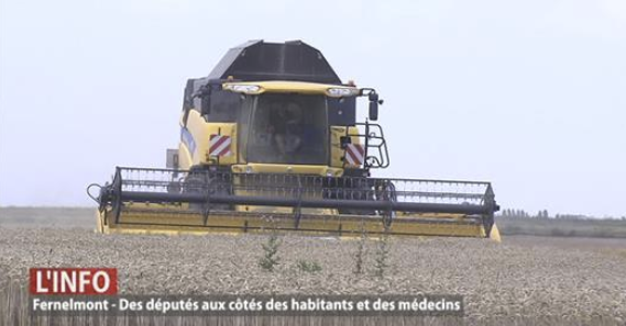 Cancers et pesticides à Fernelmont : la nouvelle étude pose question