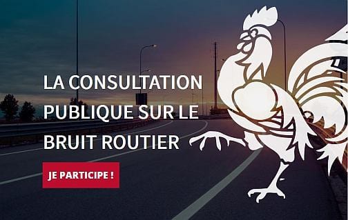 Jusqu’au 5 novembre 16h : consultation publique « Bruit routier en Wallonie »